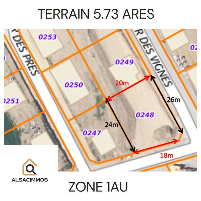 Terrain ENGWILLER (67350) Alsacimmob